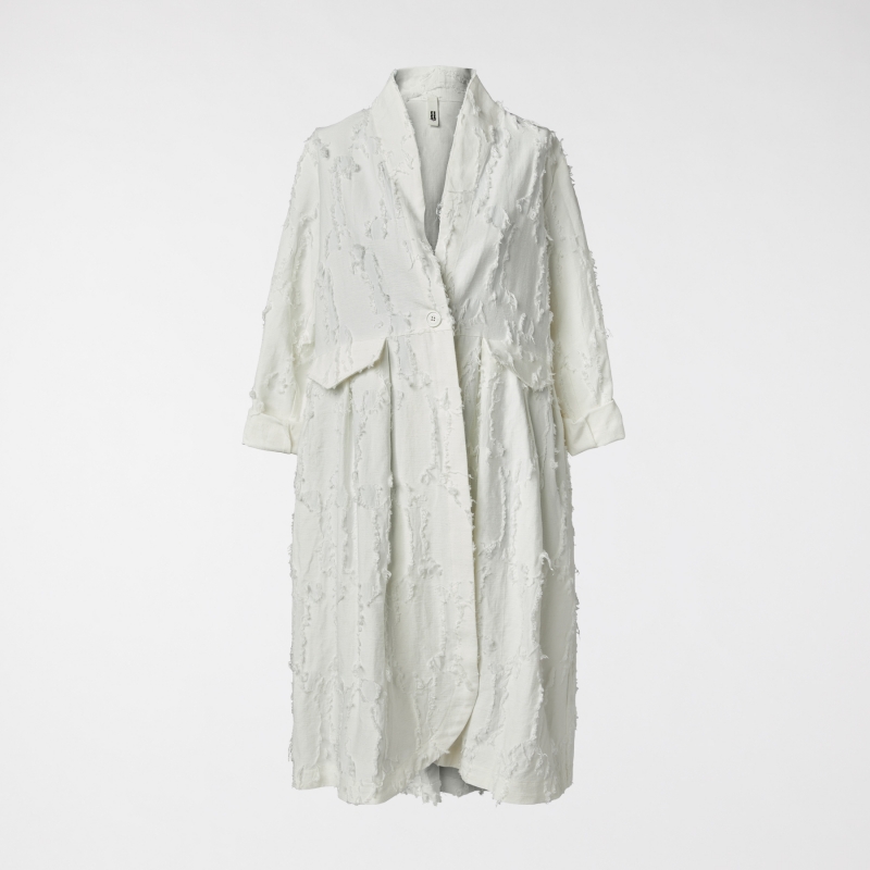 FIL COUPE' FABRIC JACKET
