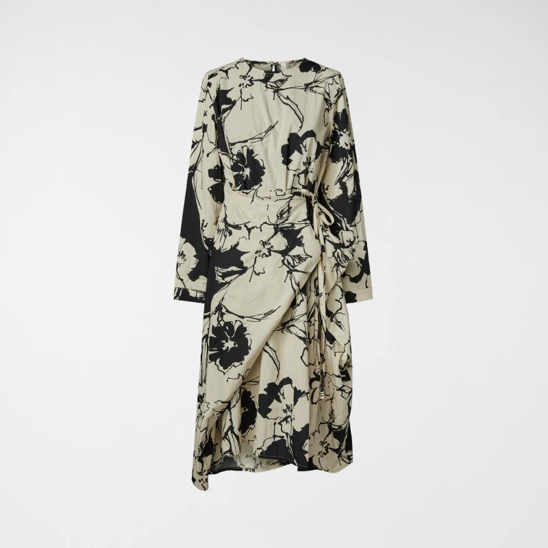 DRESS WITH FLORAL PRINT