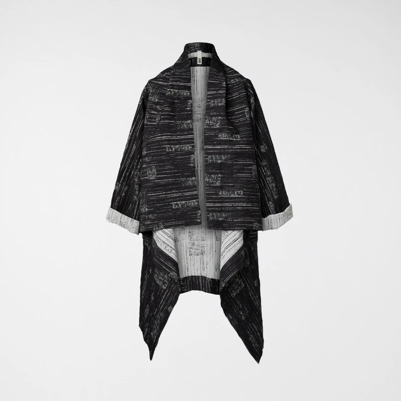 CARDIGAN CON CODE LATERALI