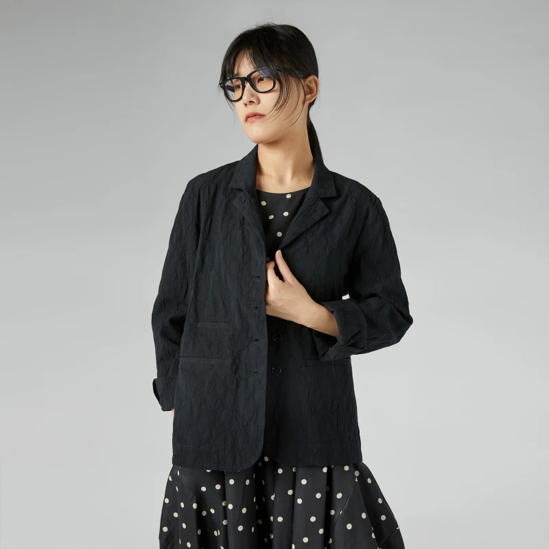 CHAQUETA DE ALGODÓN NEGRA...