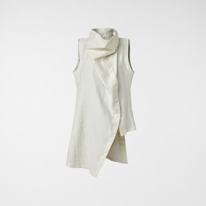 GILET ASIMMETRICO IN...