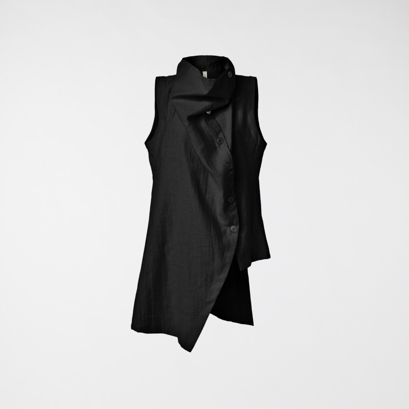 GILET ASIMMETRICO IN...