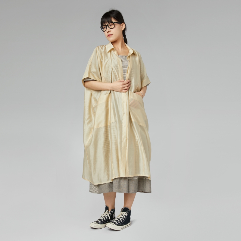TRANSPARENTES HEMDKLEID