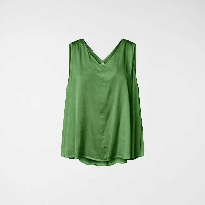 TOP IN RASO MISTO RAYON CON...