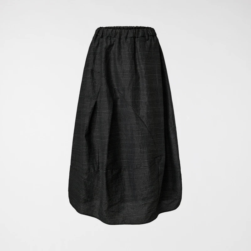 GONNA A RIGHE SOTTILI IN LUREX