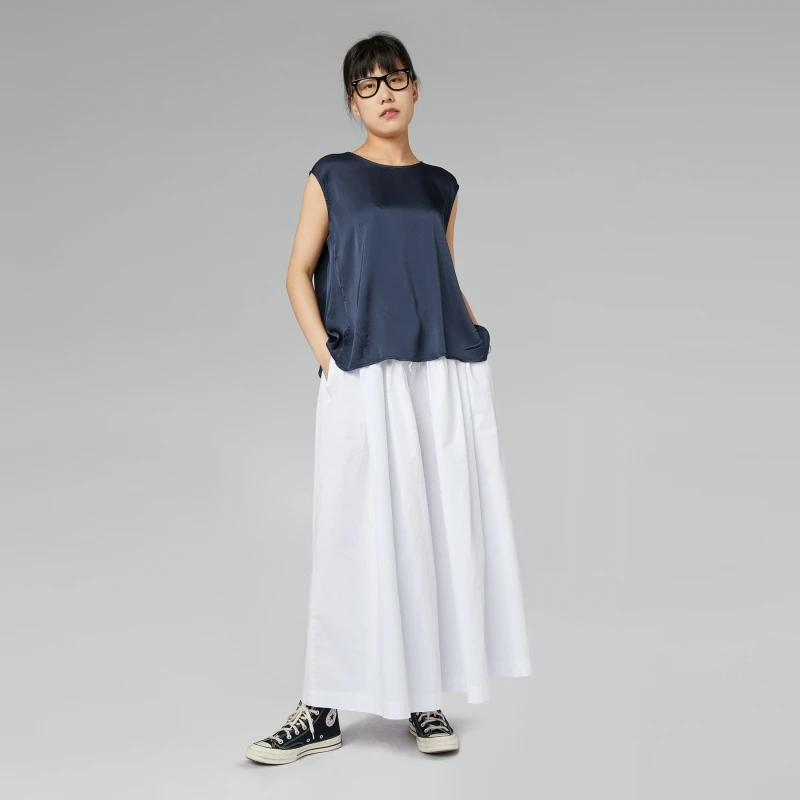 PANTALONE AMPIO IN COTONE...