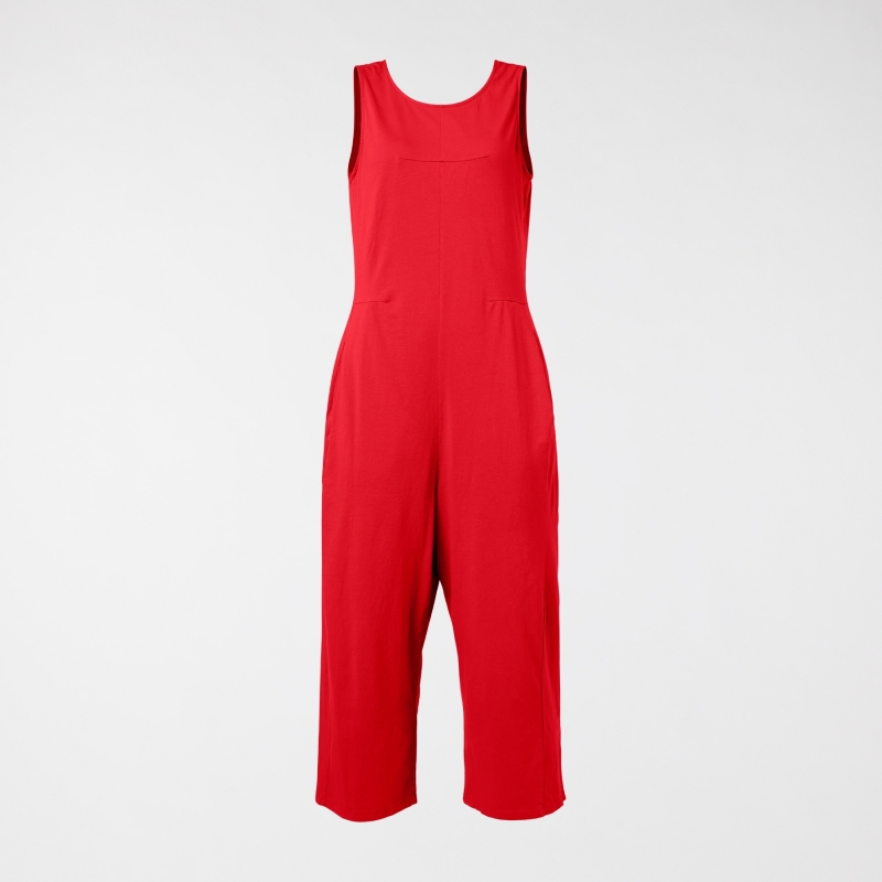 COTTON JERSEY SLEEVELESS...