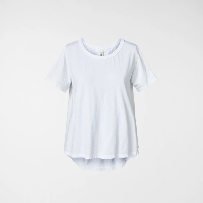 T-SHIRT BASICA A MANICHE...