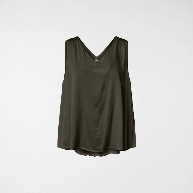 TOP IN RASO MISTO RAYON CON...