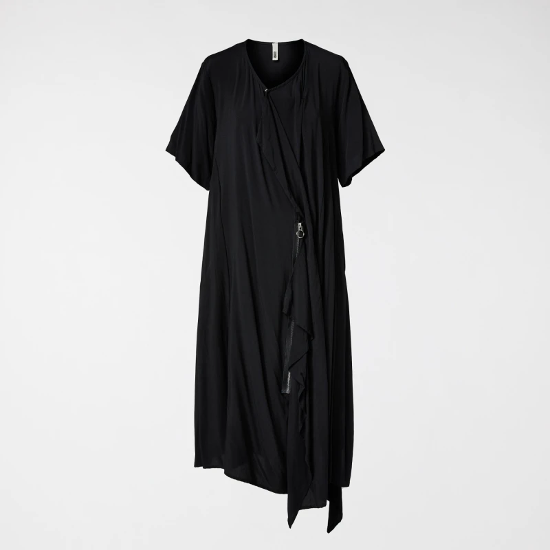 CARDIGAN IN VISCOSA CON ZIP...