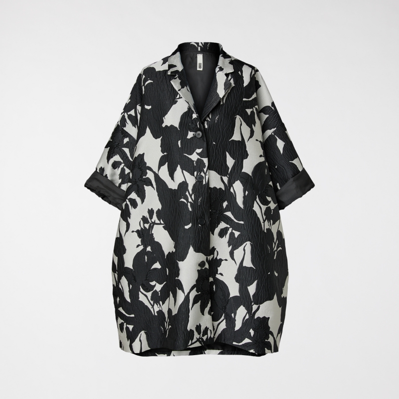 GIACCA KIMONO A FIORI...