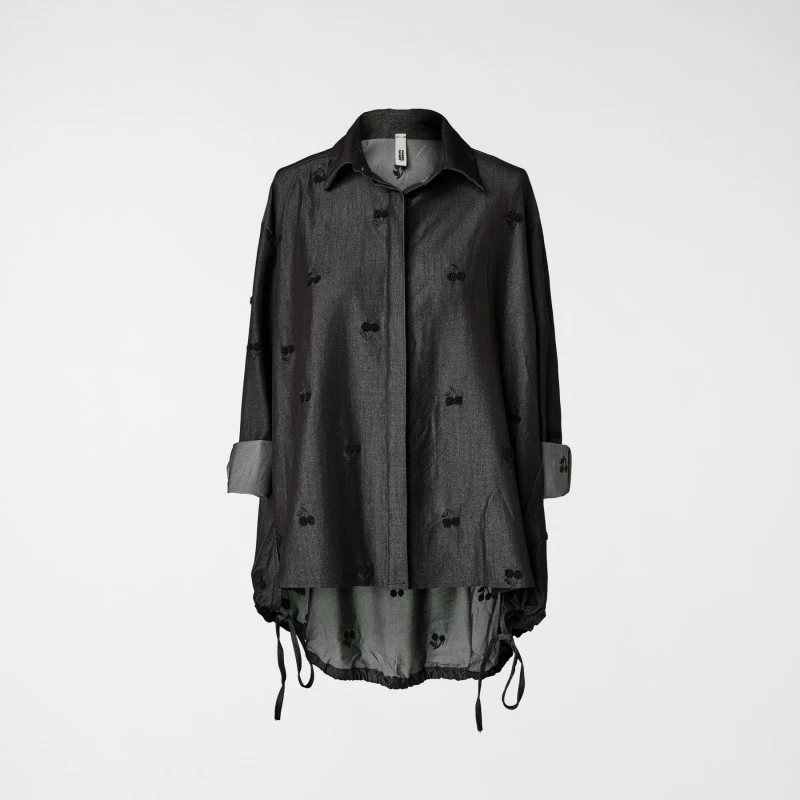 CAMICIA LARGA CON CILIEGIE