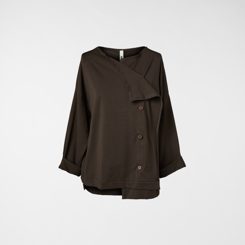 CARDIGAN EN COTON STRETCH...