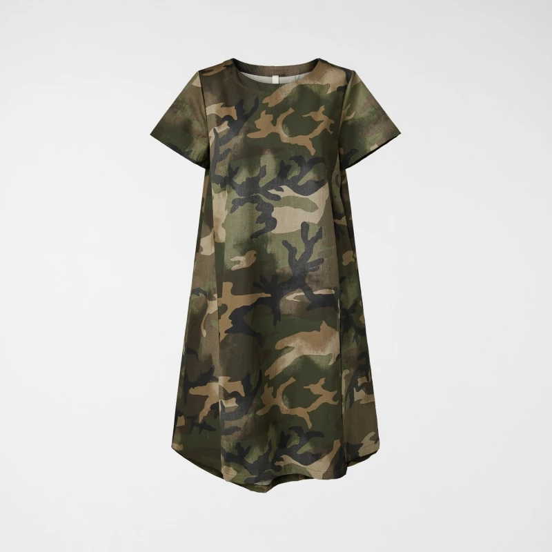 ROBE MIDI EN COTON AVEC...