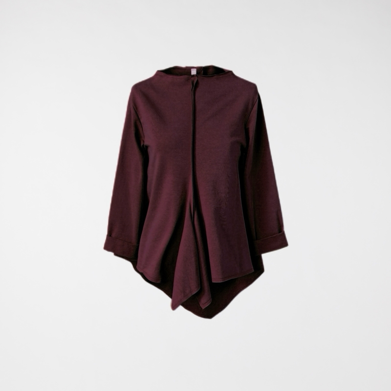 ASYMMETRISCHES TRIKOT WEIN