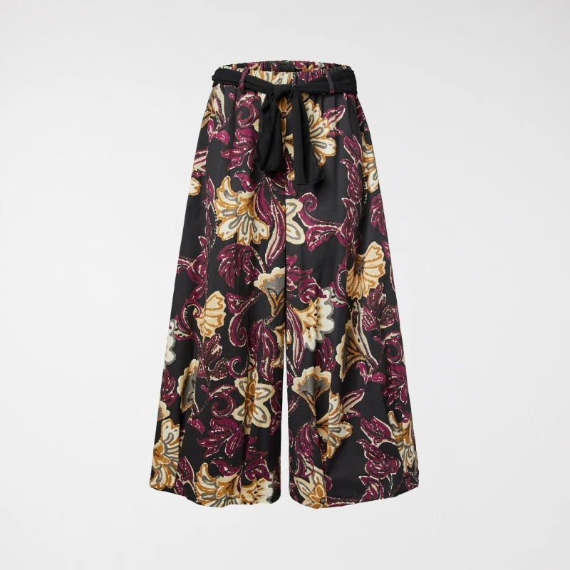 PANTALONI IN COTONE CON STAMPA