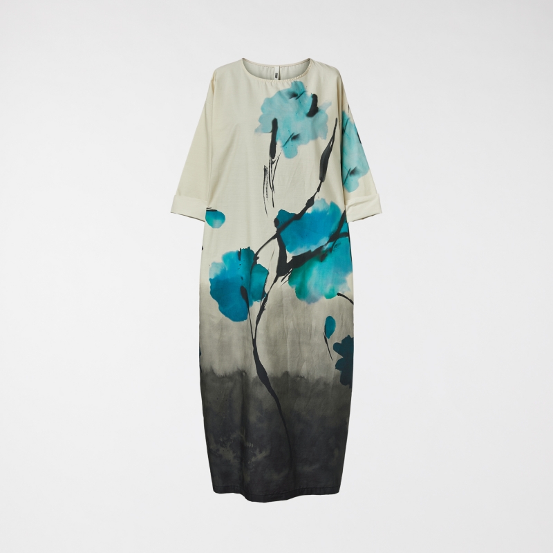 FLOWER PRINT DRESS