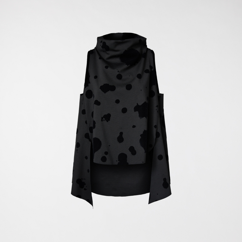 GILET MIT DALMATINER-MOTIV