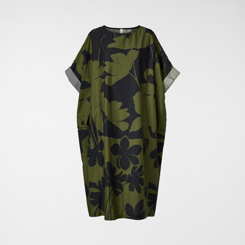 ROBE IMPRIMÉE AVEC POCHE