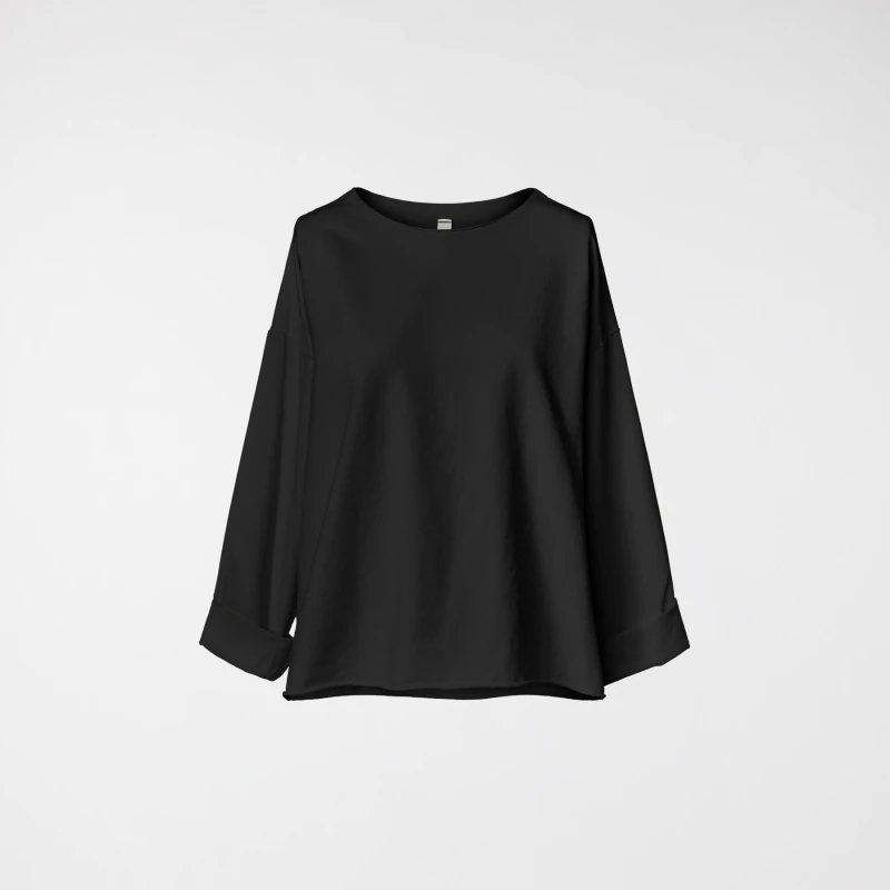 FELPA LEGGERA BASIC NERO