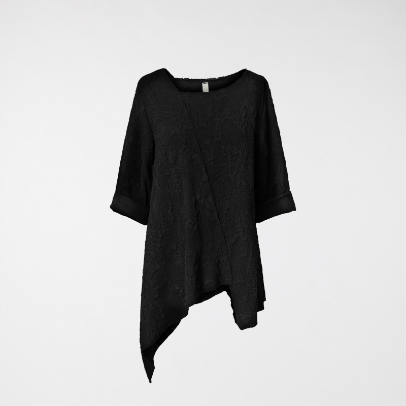 ASYMMETRIC BLOUSE WITH...