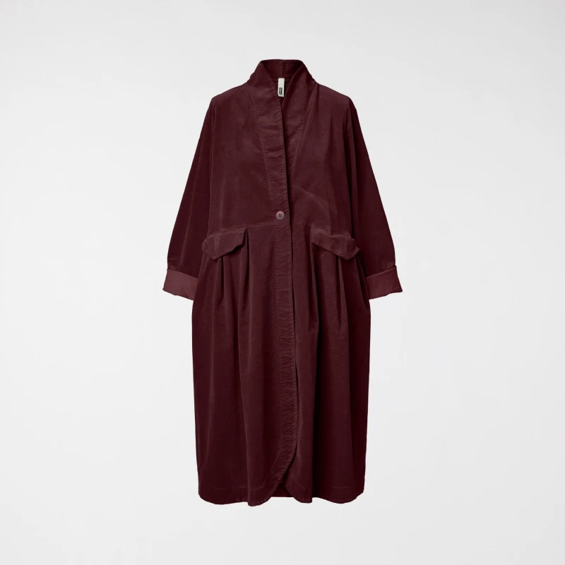 VELVET OVERCOAT WINE