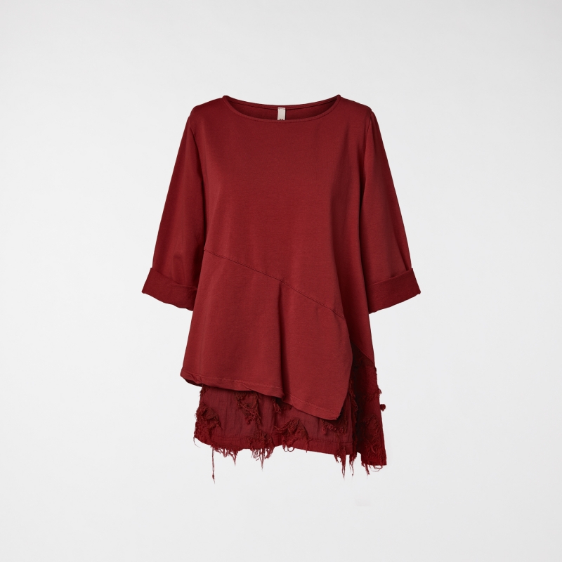MAGLIA CON DETTAGLIO ORLO...
