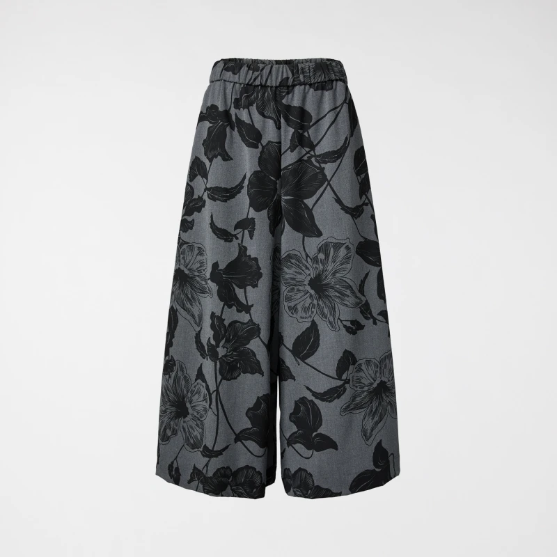 PANTALONI PALAZZO CON STAMPA