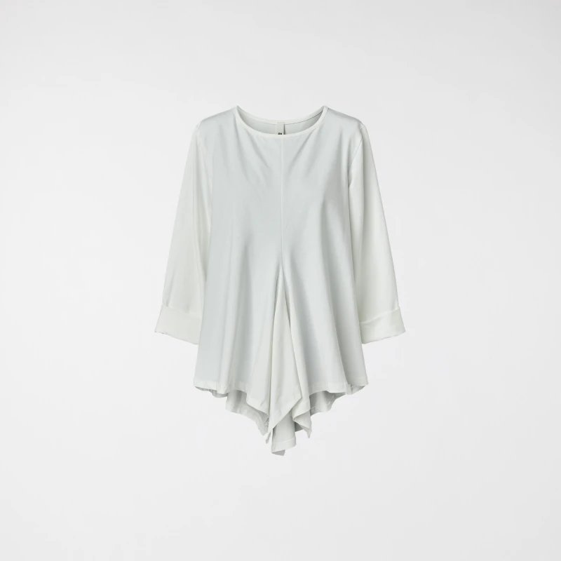 T-SHIRT A PUNTA BIANCO