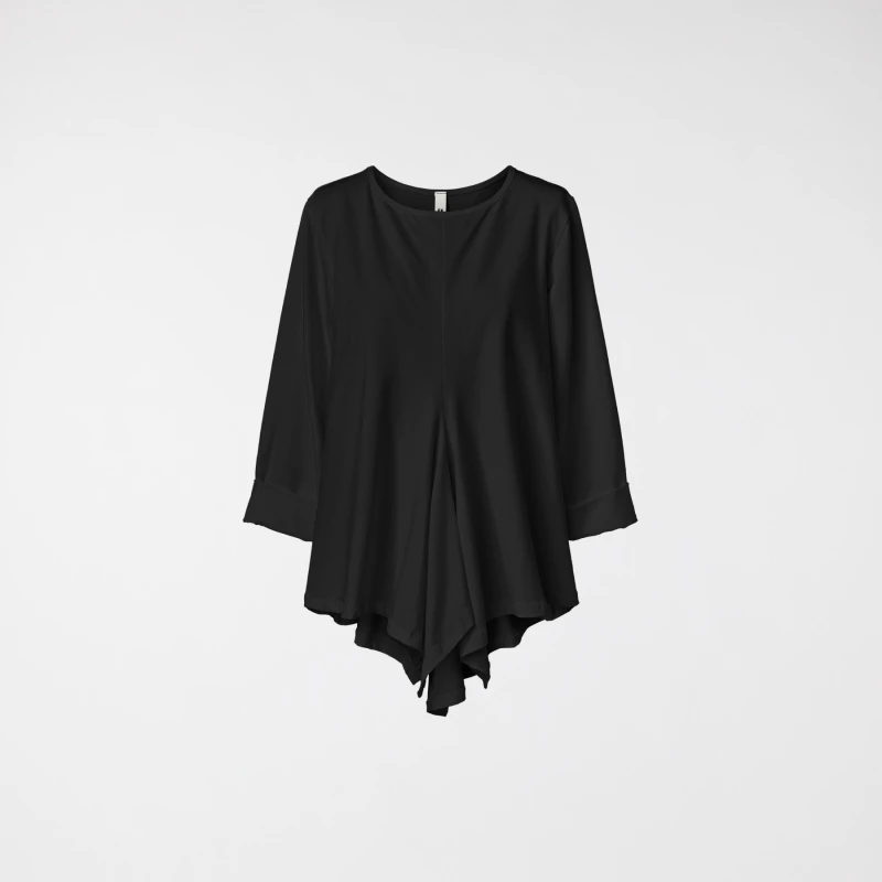 POINTED T-SHIRT BLACK