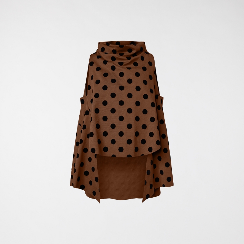 POLKA DOT TOP IN MILANO...