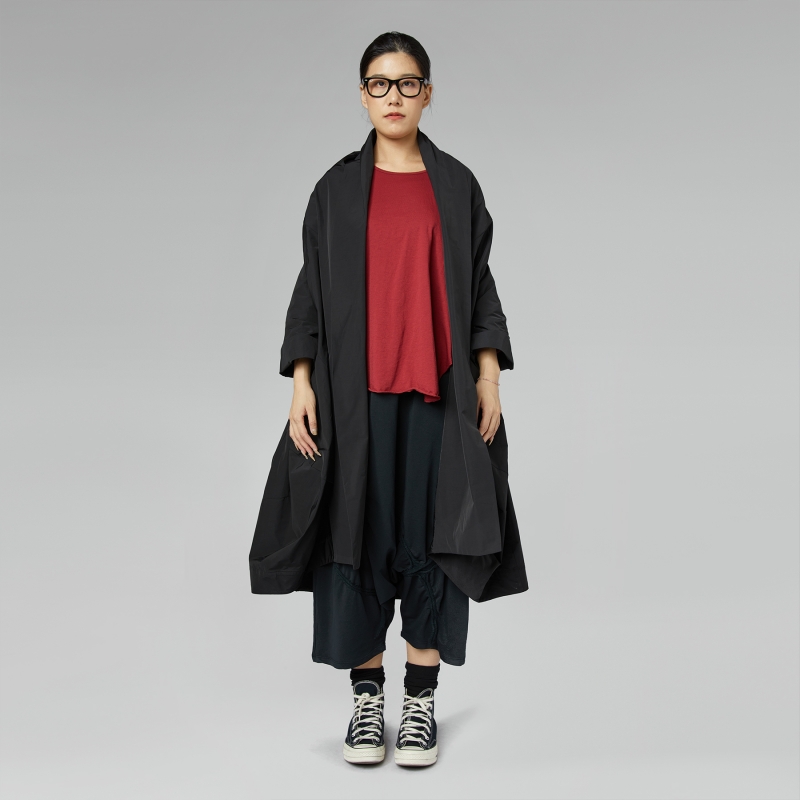 CARDIGAN IN TAFFETA EFFECT...