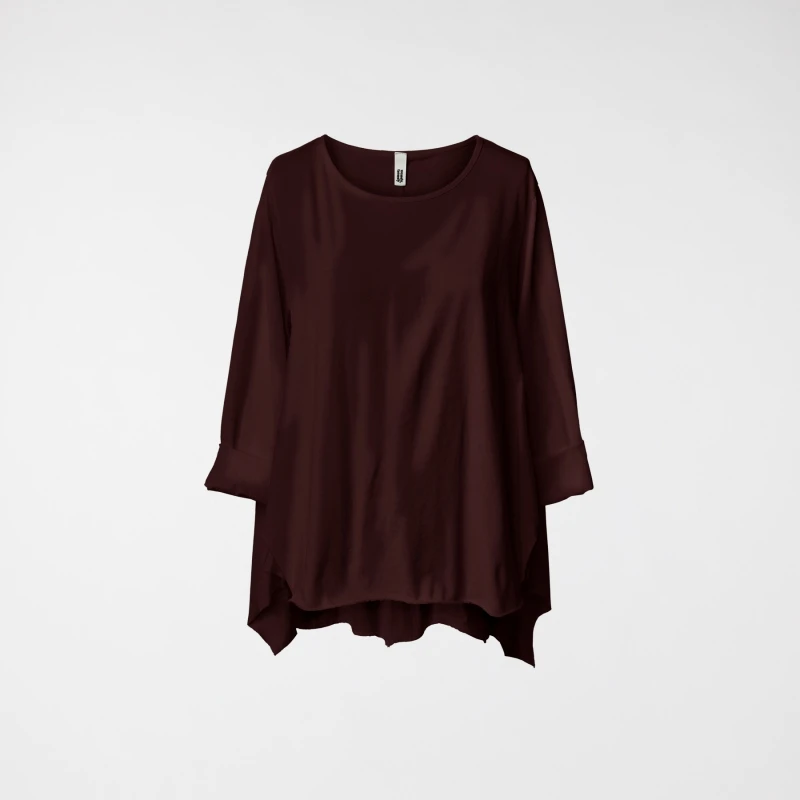 COTTON T-SHIRT WITH SIDE...