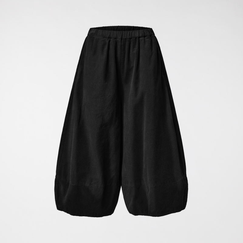 CROP HOSE AUS RIPP MARRONE...