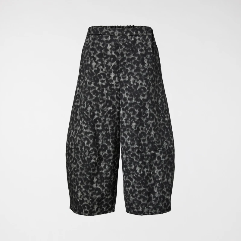 PANTALONI BALLOON LEOPARDATO