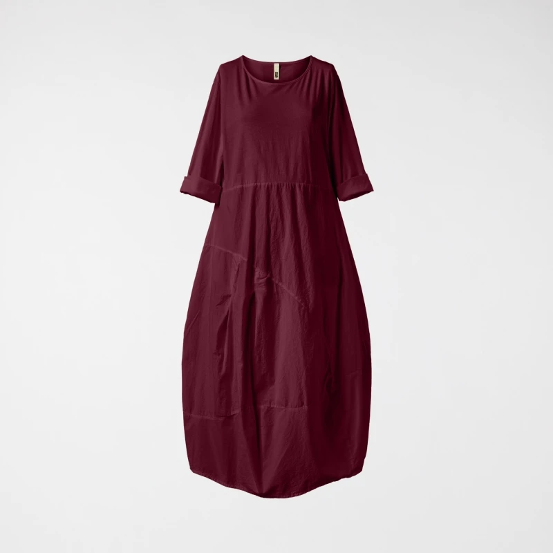 EGG SHAPED LONG DRESS WINE