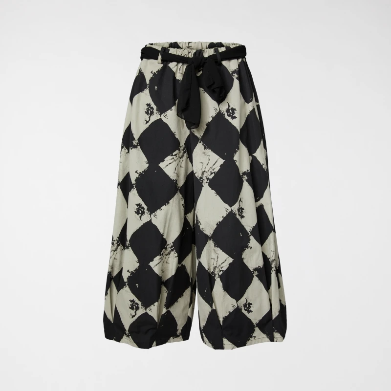 PANTALONI DI COTONE A...