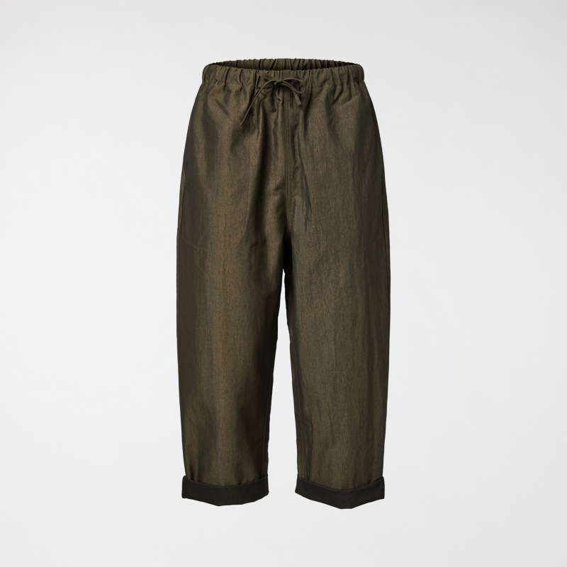 STRAIGHT TROUSERS IN COTTON...