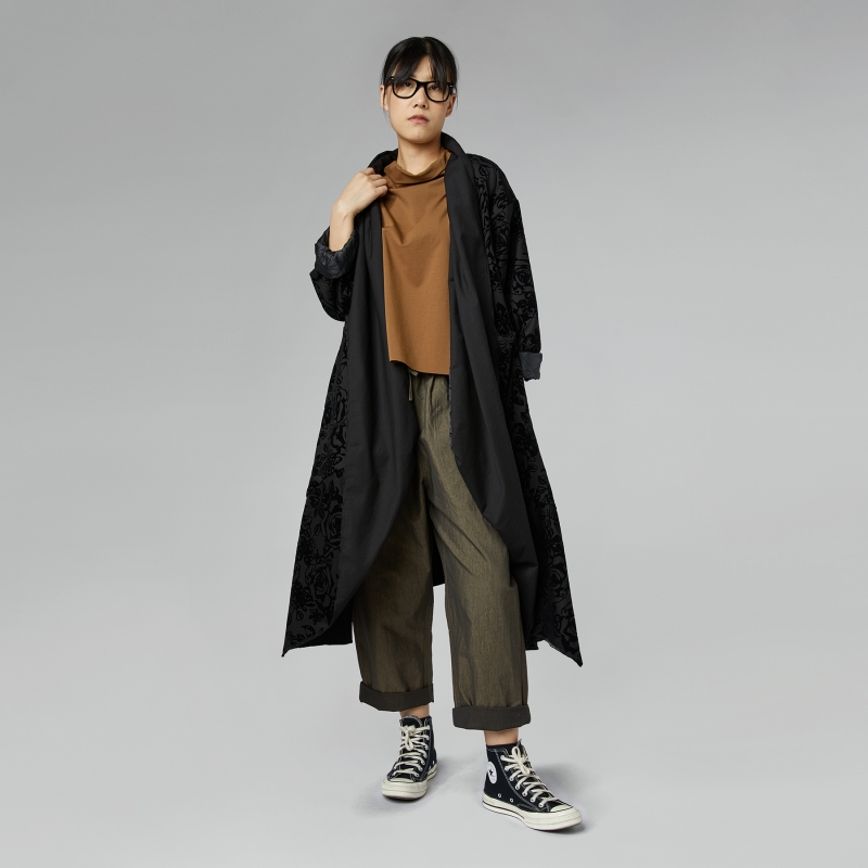 CARDIGAN IMBOTTITO DAMASCATO