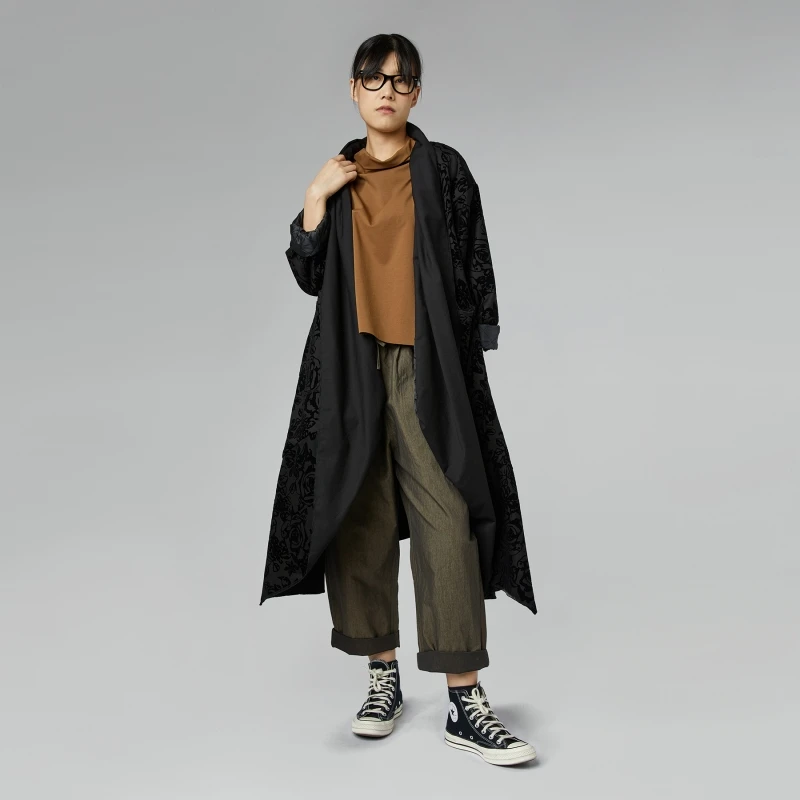 CARDIGAN IMBOTTITO DAMASCATO