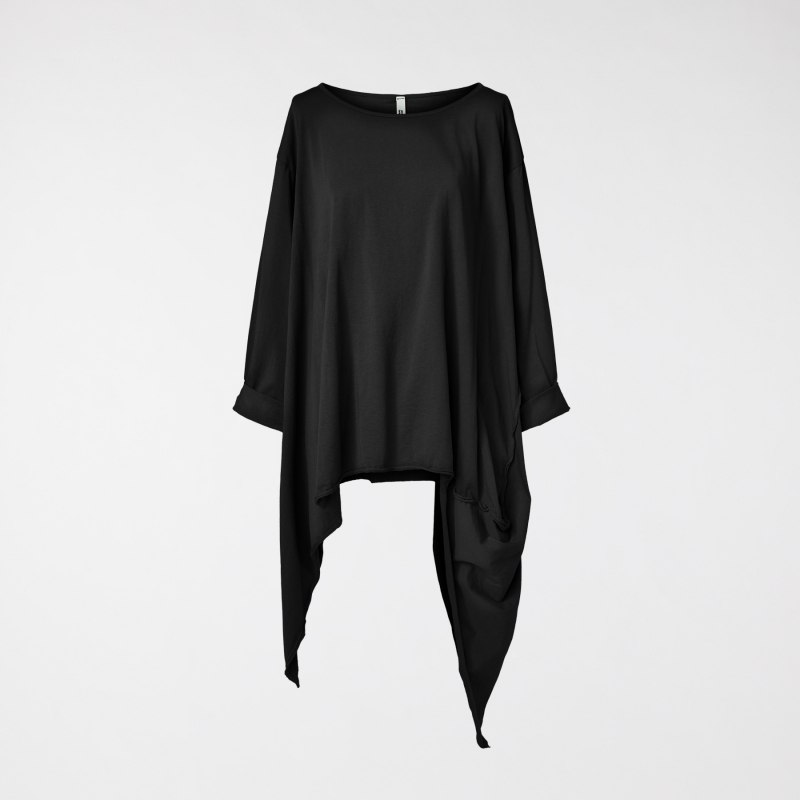 SIDE TOE T-SHIRT BLACK
