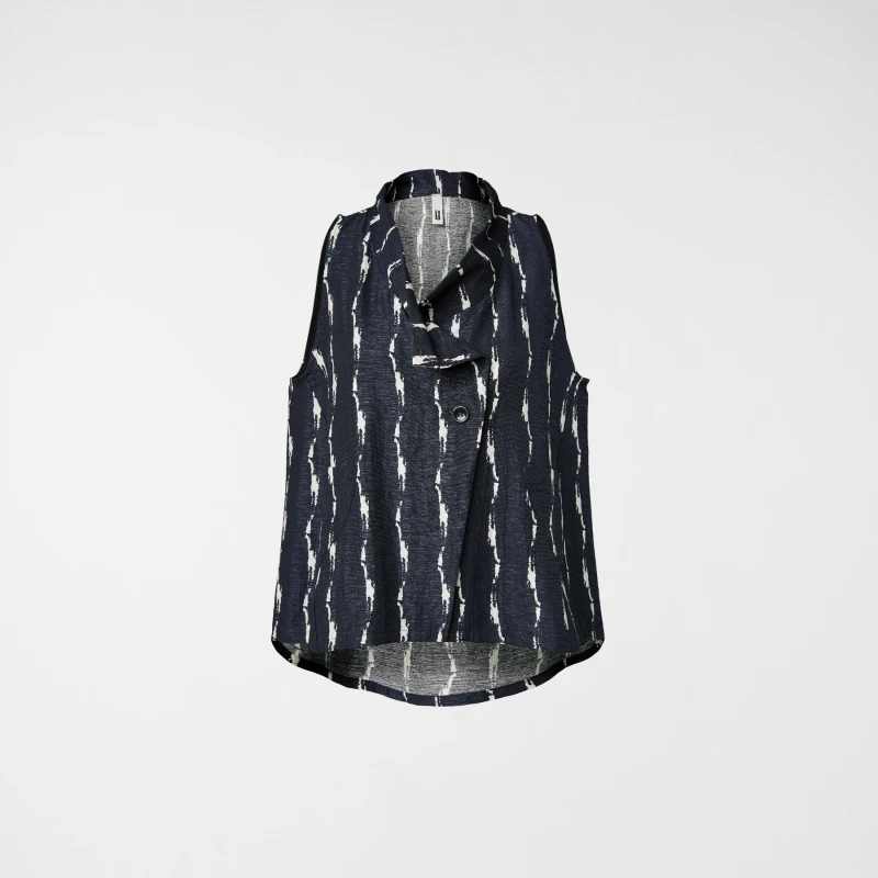 GILET CON STRIATURE