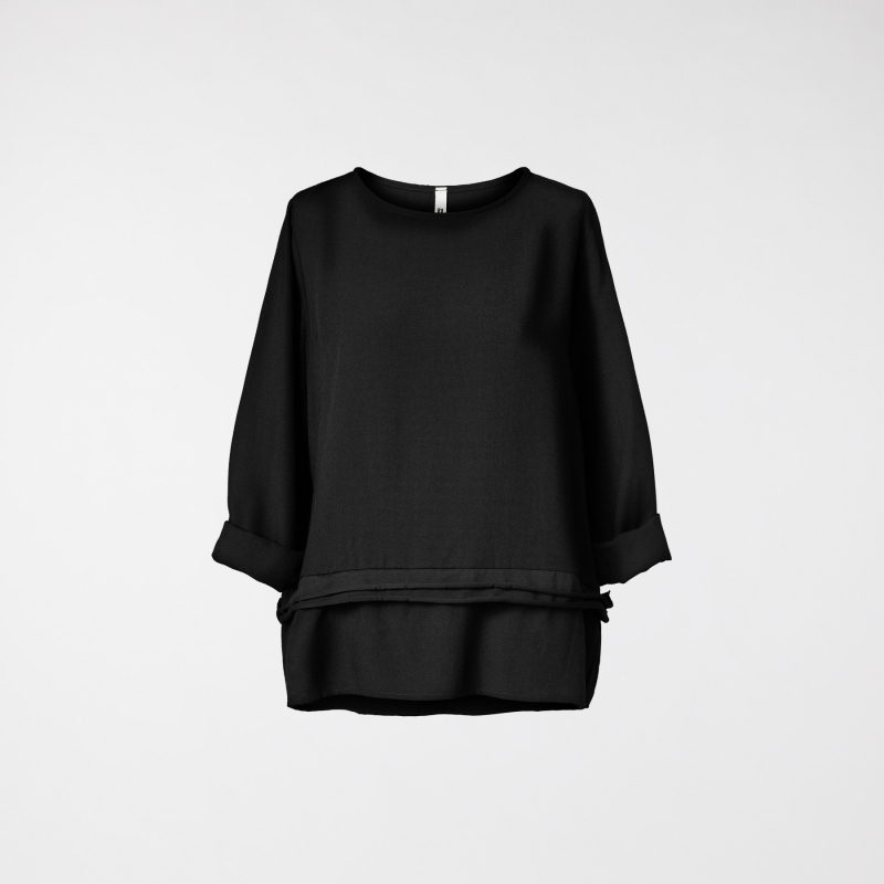 DOUBLE LAYER EFFECT BLOUSE