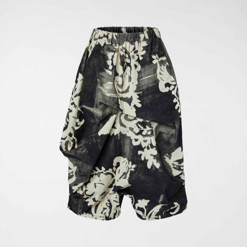PANTALONI A COSTINE DI COTONE