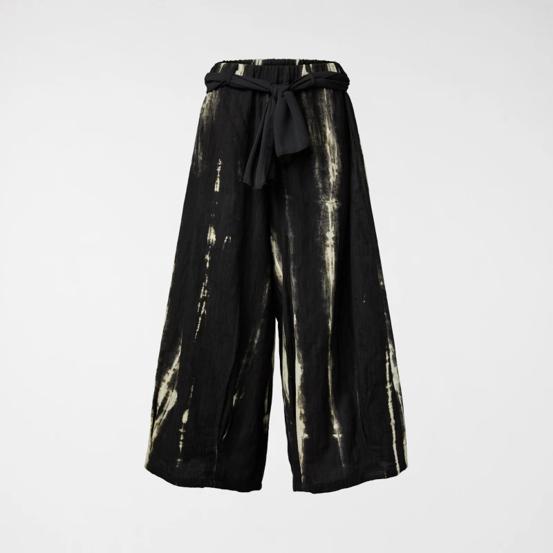 PANTALONI IN TESSUTO STRIATO