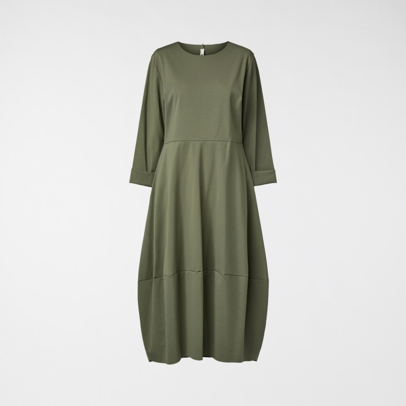 MILAN STITCH DRESS SAGE