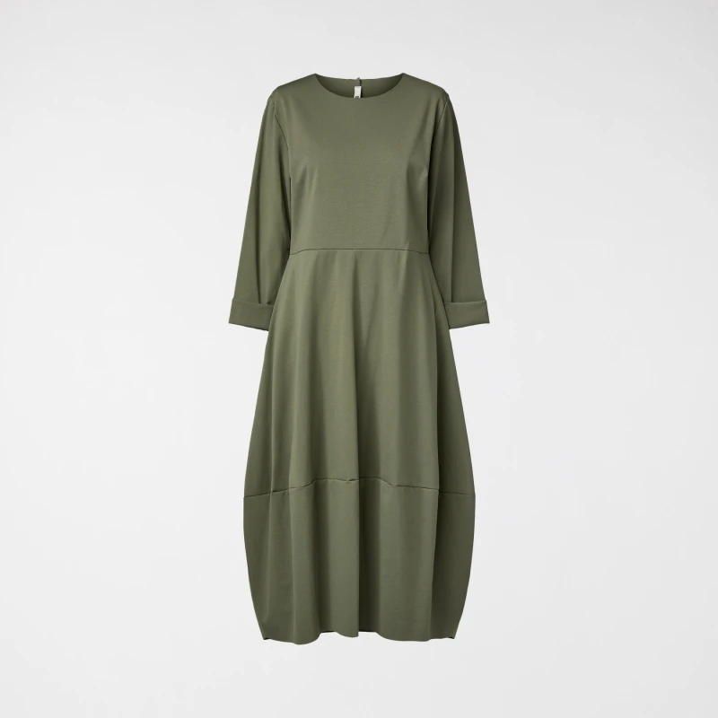 MILAN STITCH DRESS SAGE