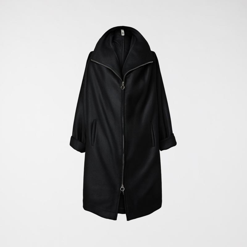 VIRGIN WOOL BLEND COAT