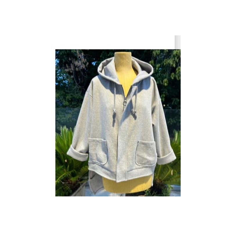 GIACCA 225255 grigio