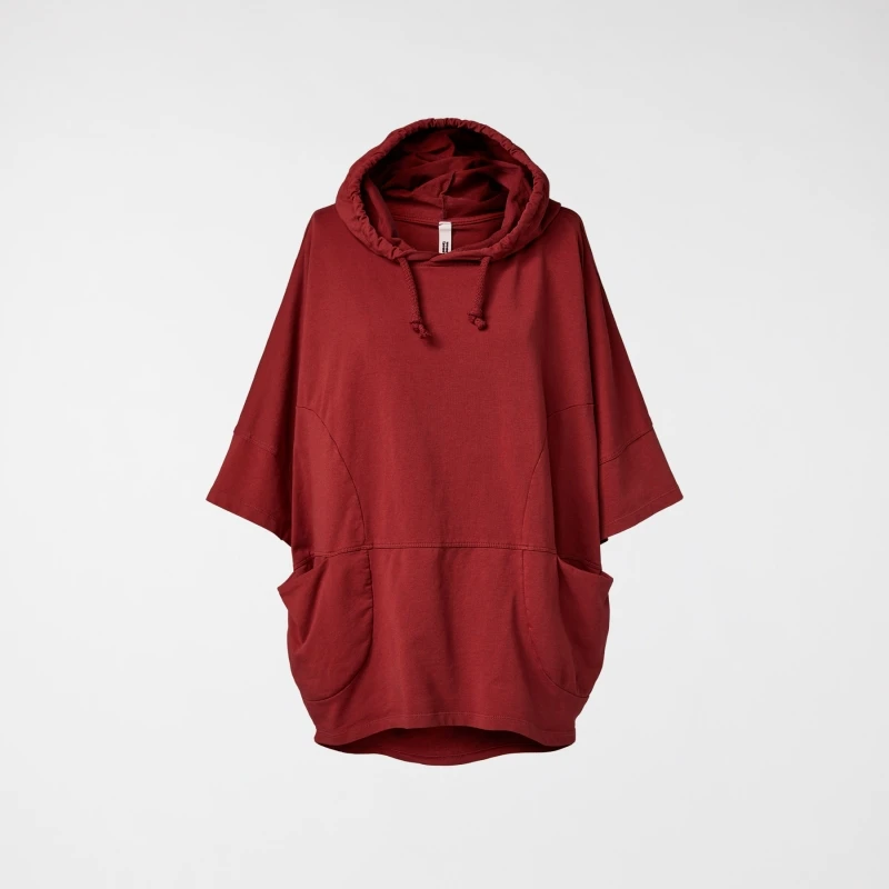 LIGHTWEIGHT HOODIE BORDEAUX